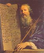 Philippe de Champaigne Moses with the Ten Commandments oil on canvas
